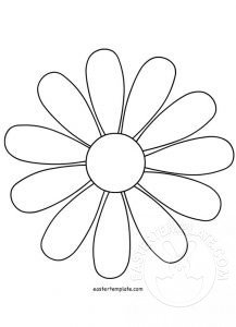 daisy flower template