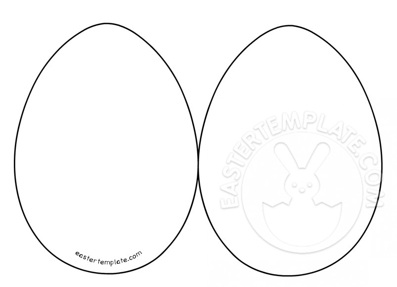 Easter egg templates to download free