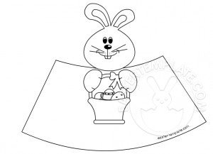 bunny cone paper craft