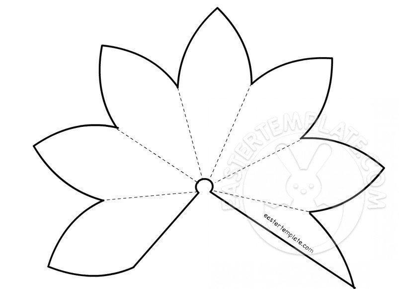 Lily Flower Template Printable | Best Flower Site