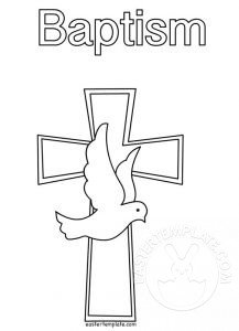 baptism cross