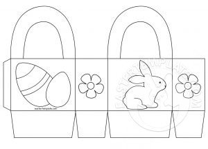 easter basket printable