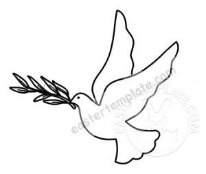 dove holding olive branch