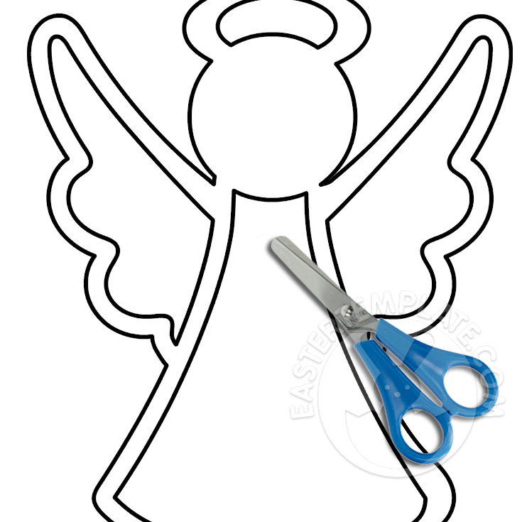 Angel Template Cut Out