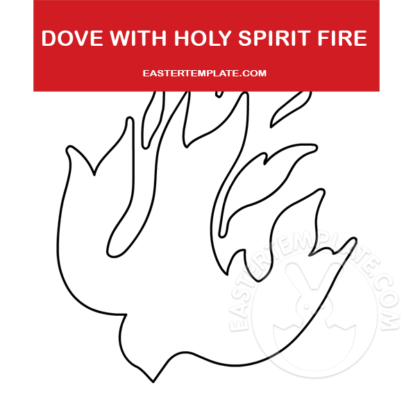 free-pentecost-holy-spirit-flame-dove-easter-template