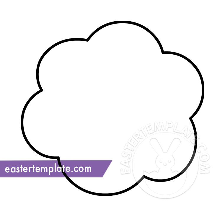Bunny Tail Template