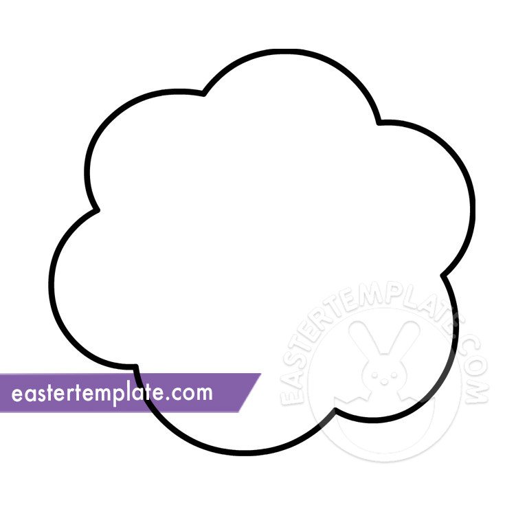 Easter Bunny Tail Template Easter Template Easter Bunny Tail Template Easter Template