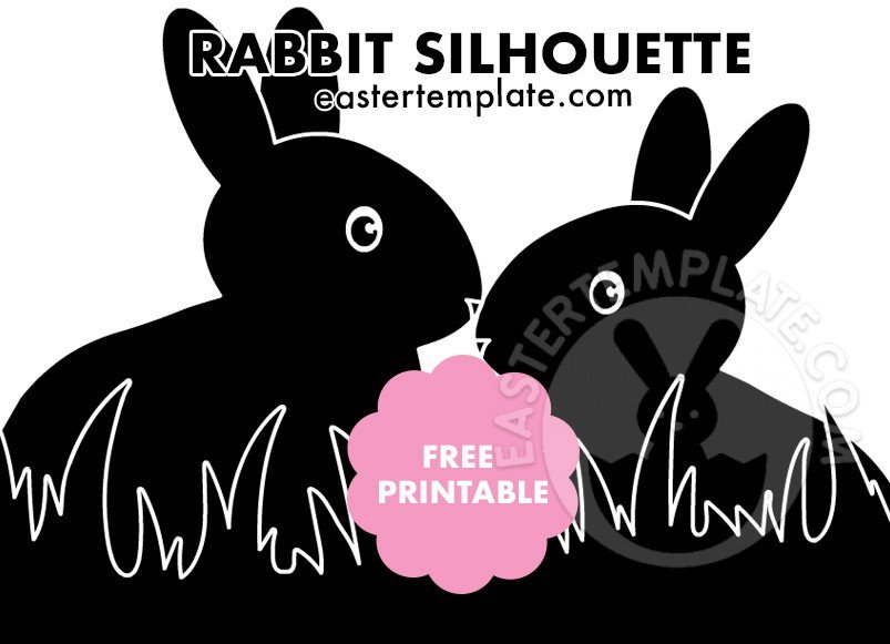 Rabbit Silhouette image
