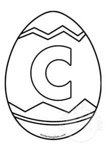 letter c easter egg