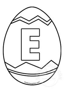 letter e easter egg