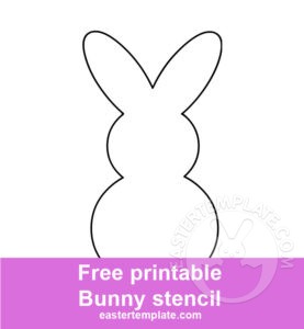 bunny stencil