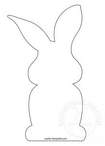 bunny rabbit template