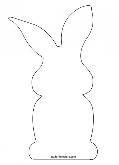 Bunny Rabbit Template - Easter Template