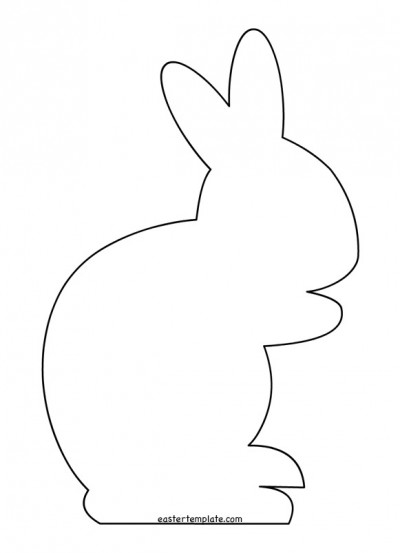 Felt Easter Bunny Template Easter Template