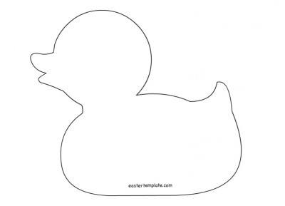 Duck Template - Easter Template