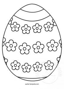 decorative easter egg flowers