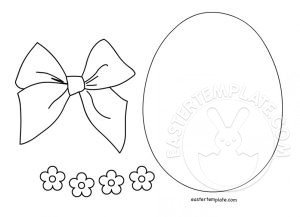 craft templates easter egg