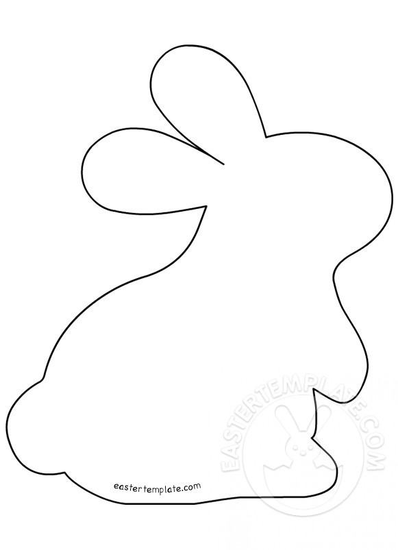 Bunny Craft Template Easter Template