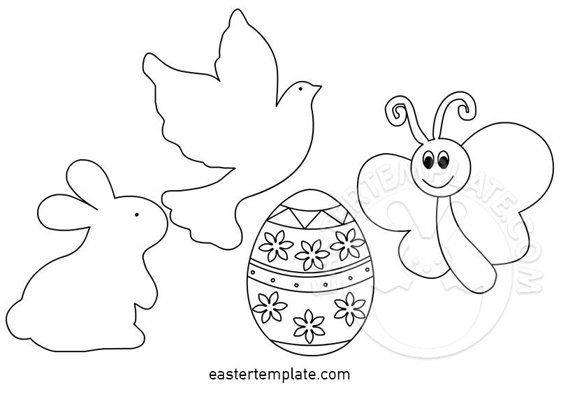 easter template