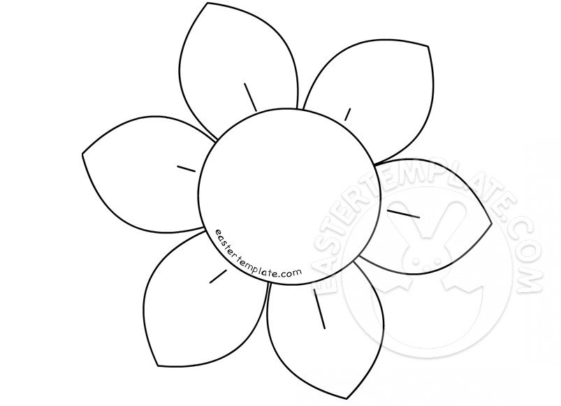 flower outline image