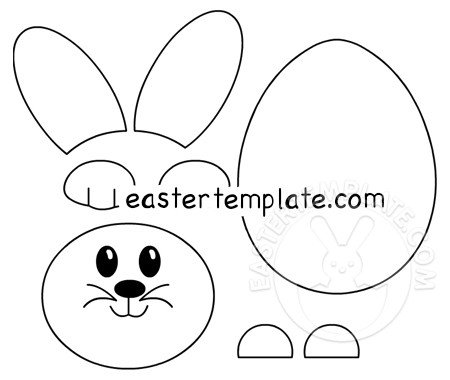 easter bunny cutout2