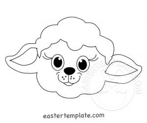 Filed Under Easter Lambs Template