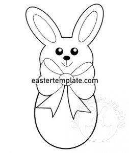 easter bunny bow