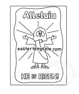 alleluia he is risen sign