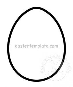 easter egg template