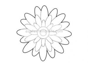 Single gerbera daisy flower