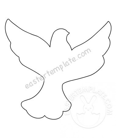 open wings dove