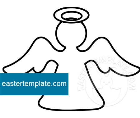 angel shape template