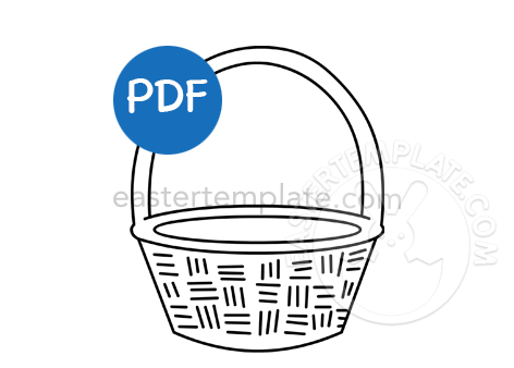 Easter Basket shape