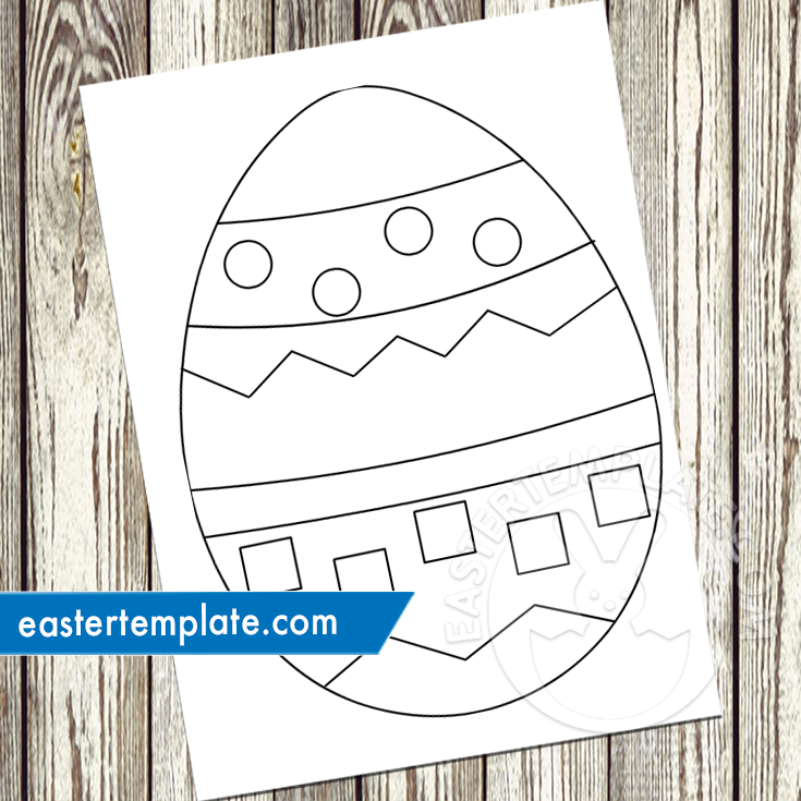 Easter Egg Coloring Kids