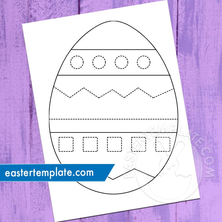 Easter Egg Tracing