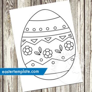 decorated easter egg