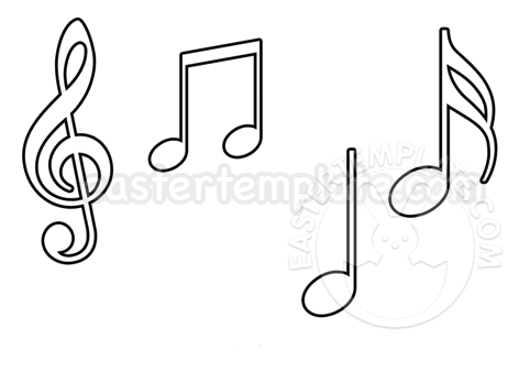 musical-notes | Easter Template