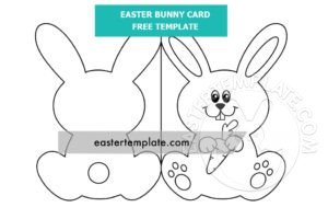 easter bunny card