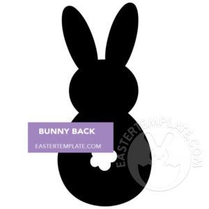 bunny back silhouette