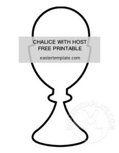 chalice host outline