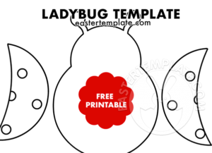 ladybug craft template