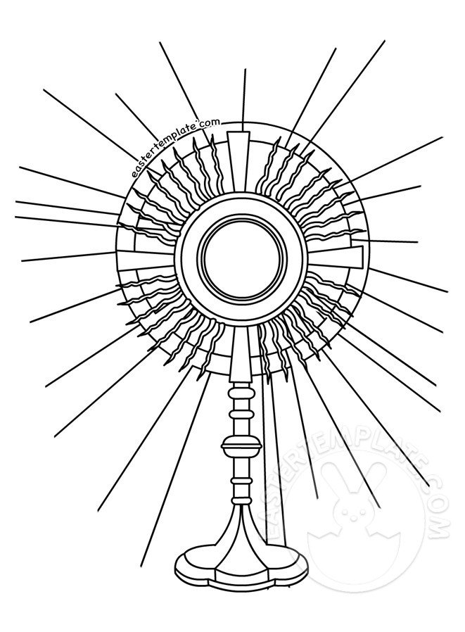 eucharist coloring