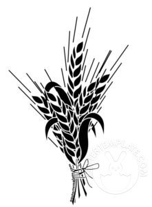 wheat sheaf silhouette