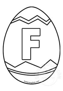 letter f egg