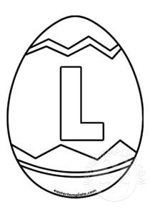 letter l easter egg