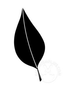 leaf silhouette