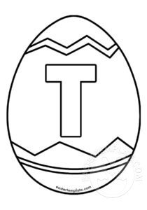 letter t easter egg