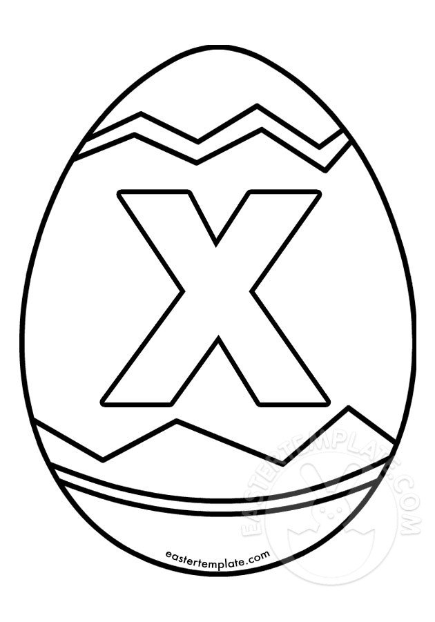 letter x easter egg