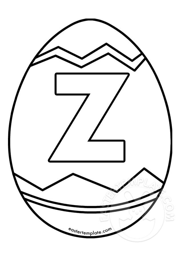 letter z easter egg