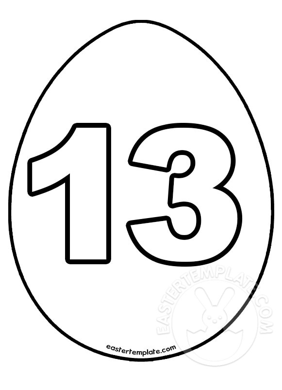 13 egg